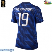 Frankrike Theo Hernandez #19 Hjemmedrakt Dame VM 2026 Kortermet